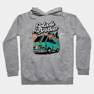 splash brother podcast Hoodie